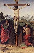 Francesco Francia Crucifixion with Sts John and Jerome Germany oil painting artist